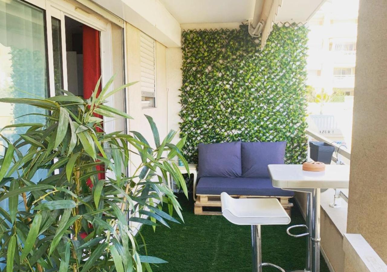 Amour Azur Appartement Pour 2 Avec Jacuzzi Et Terrasse A 2 Minutes De La Mer วาลูริส ภายนอก รูปภาพ
